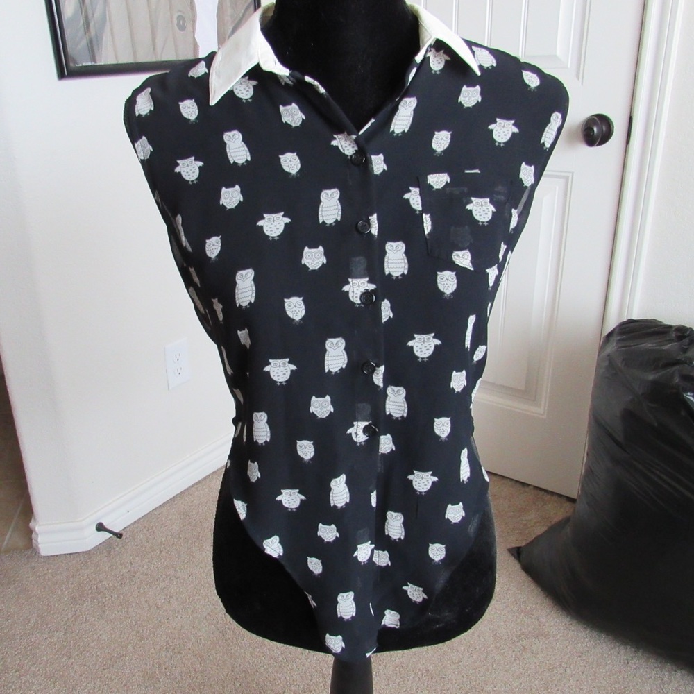 Button up tank top.